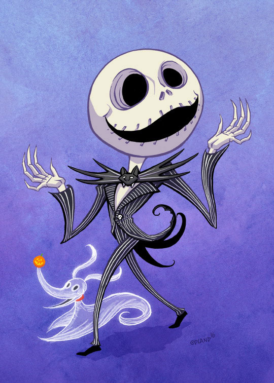 Jack from a nightmare before christmas