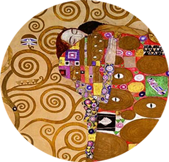 a painting by gustav klimt